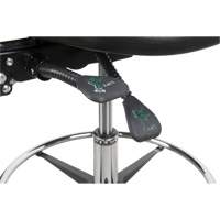 Tabouret robuste et ergonomique, Stationnaire, Ajustable Hauteur, Capacit&eacute; 250 lb MAS Chibougamau