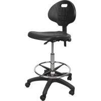Tabouret robuste et ergonomique, Mobile, Ajustable Hauteur, Capacit&eacute; 250 lb MAS Chibougamau