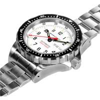 Arctic Edition Jumbo Day/Date Automatic with Stainless Steel Bracelet, Digital, Battery Operated, 46 mm, Silver MAS Chibougamau