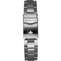 Grey Maple Large Diver's Automatic Watch with Stainless Steel Bracelet, Digital, Battery Operated, 41 mm, Silver MAS Chibougamau