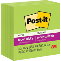 Super blocs-notes autocollantes Post-it MAS Chibougamau