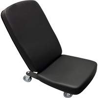 Mini chaise industrielle FLEX, Vinyle, Noir, Capacit&eacute; 280 lb MAS Chibougamau
