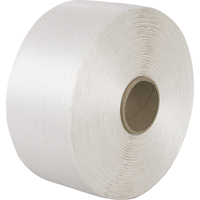 Woven Cord Strapping, Polyester Cord, 1/4" W x 7800' L, Manual Grade MAS Chibougamau