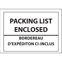 Pochettes pour bordereau d'exp&eacute;dition, 4" lo x 5" la, Style Insertion par l'arri&egrave;re MAS Chibougamau