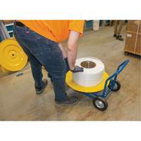 Distributeur de feuillards, Feuillard Polyester/Acier/Polypropyl&egrave;ne, Dia de noyau 16"/8", largeur de rouleau 3"/8"/6" MAS Chibougamau