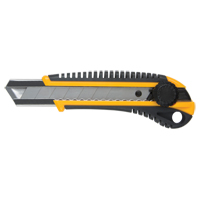 Couteau ATK800, 25 mm, Acier au carbone, Robuste, Prise en Caoutchouc MAS Chibougamau