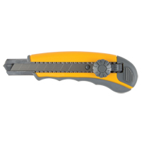 Couteau ATK900, 18 mm, Acier au carbone, Robuste, Prise en Plastique MAS Chibougamau