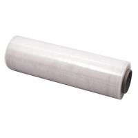 World Wrap Hand Stretch Wrap, Cast, 80 Gauge (20.3 micrometers), 14" x 1476' MAS Chibougamau
