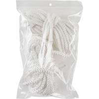 Sacs en poly, Refermable, 9" x 6", 4 mils MAS Chibougamau