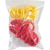 Sacs en poly, Refermable, 10" x 8", 2 mils MAS Chibougamau