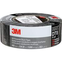 Ruban adh&eacute;sif tout usage DT8, 8 mils, Noir, 48 mm (2") x 55 m (180') MAS Chibougamau