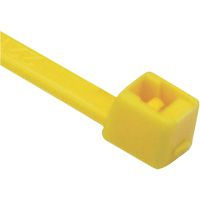 T Series Cable Ties, 8" Long, 50 lbs. Tensile Strength, Yellow MAS Chibougamau