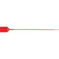 Standard-Duty Security Seal, 12", Plastic, Plastic Seal MAS Chibougamau