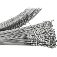 Baling Wire, Galvanized, 13-1/2' L, 13 ga. MAS Chibougamau