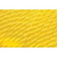 1/2" Braided Yellow Rope, Polypropylene, 335' MAS Chibougamau