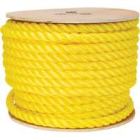 Braided Yellow Rope, Polypropylene, 144' MAS Chibougamau