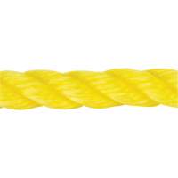 Braided Yellow Rope, Polypropylene, 144' MAS Chibougamau