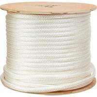 Braided White Rope, Nylon, 250' MAS Chibougamau