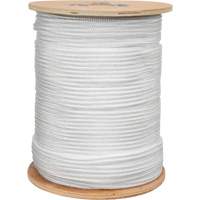 Braided White Rope, Nylon, 250' MAS Chibougamau