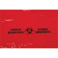 Waste Bags, Bio-Hazard, 50" L x 37" W, 2 mils MAS Chibougamau