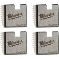 Matrices de tuyauterie portables NPT, Pour tuyau de 1-1/2", Alliage MAS Chibougamau