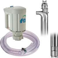 Trousse de pompe pour baril PFS-40 avec moteur M3V, Acier inoxydable MAS Chibougamau