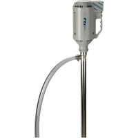 Trousse de pompe pour baril &eacute;tanche TTS-40 avec moteur M7T, Acier inoxydable MAS Chibougamau