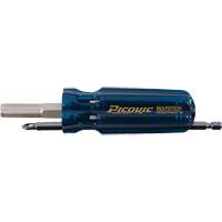 The Mariner Multibit Screwdriver, 6" L, Plastic Handle MAS Chibougamau