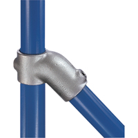 Manchon &agrave; raccord simple coud&eacute; &agrave; 45 degr&eacute;s pour tube structural, 1,33" MAS Chibougamau