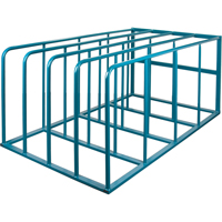 Supports verticaux standards pour rev&ecirc;tements en feuilles, 84" la x 50" p x 36-3/4" h, Capacit&eacute; de 4000 lb MAS Chibougamau