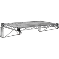 Direct Wall Mount for Chromate Wire Shelving MAS Chibougamau
