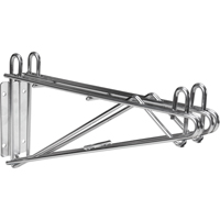 Direct Wall Mount for Chromate Wire Shelving MAS Chibougamau