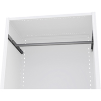 Support pour barre de suspension de rayonnage enclenchable Interlok MAS Chibougamau