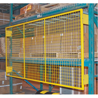 Grilles de protection arri&egrave;re pour palettier, 144" la x 48" h, Ferrures de 6" MAS Chibougamau