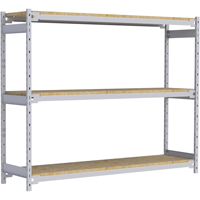 &eacute;tag&egrave;re-classeur de grande largeur, Acier, 3 Tablettes, 72" la x 18" p x 60" h MAS Chibougamau
