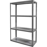 Heavy-Duty Shelving, Steel, Bolted, 3000 lbs. Capacity, 36" W x 72" H x 18" D MAS Chibougamau