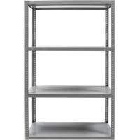 Heavy-Duty Shelving, Steel, Bolted, 3000 lbs. Capacity, 36" W x 72" H x 18" D MAS Chibougamau