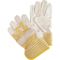 Gants pour ajusteur r&eacute;sistant &agrave; l'abrasion, T-Grand, Paume en Cuir fleur de vache MAS Chibougamau