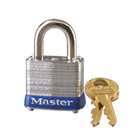 Cadenas &agrave; goupilles, Cl&eacute;s identiques, Acier lamin&eacute;, Largeur de 1-9/16" MAS Chibougamau