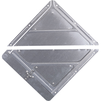 Porte-plaques, Aluminium MAS Chibougamau