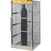 Armoires en aluminium pour bouteilles GPL, nbre de bouteilles: 10, 30" , 32" , 65" , Argent MAS Chibougamau