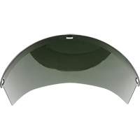 Molded Faceshield Window, Polycarbonate, Green Tint MAS Chibougamau