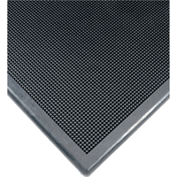 Sanitizing Footbath Mat No. 222, Rubber, 2' W x 2-2/3' L x 1/2" Thick, Black MAS Chibougamau