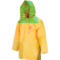 Neo-Slick Chemical & Acid Resistant Rain Jacket, 2X-Large, Yellow, Neoprene MAS Chibougamau