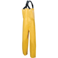 Neo-Slick Chemical & Acid Resistant Rain Pants, X-Large, Neoprene, Yellow MAS Chibougamau