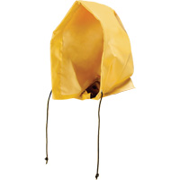 Neo-Slick Chemical & Acid Resistant Rain Hood, One Size, Yellow, PVC MAS Chibougamau