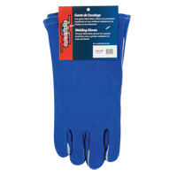 Gants de soudage &agrave; pouce & paume doubles, Cuir de vache refendu, Taille Grand MAS Chibougamau