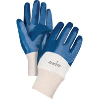 Gants &agrave; doublure interlock de poids moyen, 10/T-Grand, R&ecirc;vetement Nitrile, Enveloppe en Coton MAS Chibougamau