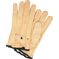 Gants de cordeur doubl&eacute;s pour l'hiver, Petit, Paume Cuir fleur de vache, Doubleure Molleton MAS Chibougamau
