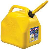 Jerry Cans, 5.3 US gal./20.06 L, Yellow, CSA Compliant/ULC MAS Chibougamau